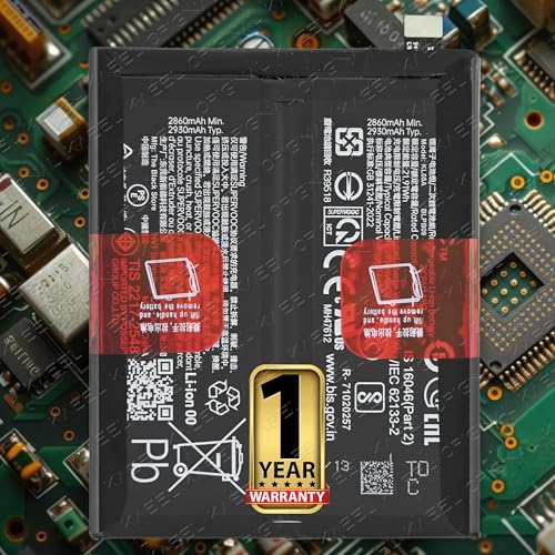 Image of Original BLPB09 6000mAh Battery for OnePlus 13 CPH2655, CPH2653, PJZ110, CPH2649 with 1 Year Warranty* (Black Eclipse, CPH2653)