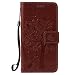 Produktbild Nancen Compatible with Handyhülle Wiko Lenny 2 (5,0 Zoll) Flip Schutzhülle Zubehör Lederhülle mit Silikon Back Cover PU Leder Handytasche im Bookstyle Stand Funktion Kartenfächer