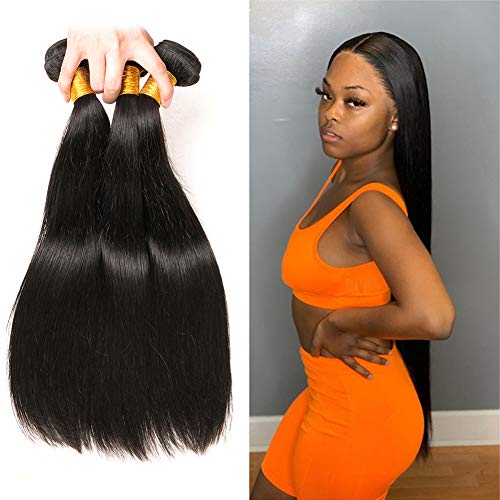 Human Hair Bundles Straight Brazilian Bundles Unprocessed Virgin Hair Silky And Soft Grade 8a Short Bundle Cheap Natural Color 8 10 12 Inch