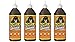 Gorilla Original Waterproof Polyurethane Glue, 36 ounce Bottle, Brown, (Pack of 4)