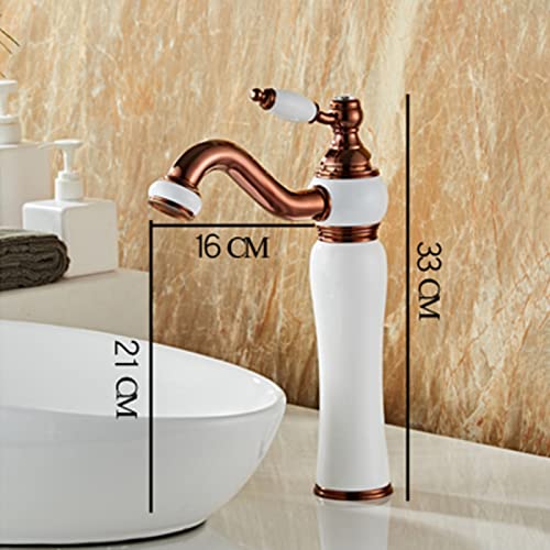 Robinet de lavabo vintage pour rénovation de vasque rétro chic