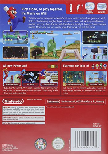 Jeu vidéo Nintendo NEW SUPER MARIO BROS Aventure Wii En boîte - vue 3