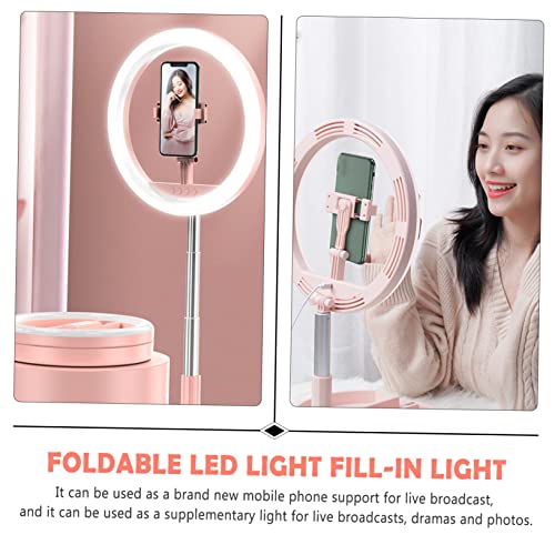 UKCOCO 1 Peça Suporte De Beleza Para Celular Suporte De Anel Suporte De Celular Suporte De Mesa Lâmp