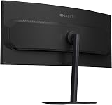 GIGABYTE G34WQC2 Moniteur Gaming Incurvé 34” WQHD - 3440 x 1440, 1500R, 200Hz, 1ms, 450 CD/m², AMD FreeSync Premium, DisplayHDR 400, HDMI 2.0, Displayport 1.4 - 4