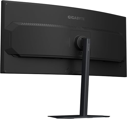 GIGABYTE G34WQC2 Moniteur Gaming Incurvé 34” WQHD - 3440 x 1440, 1500R, 200Hz, 1ms, 450 CD/m², AMD FreeSync Premium, DisplayHDR 400, HDMI 2.0, Displayport 1.4 - 4