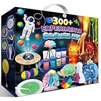 UNGLINGA 300+ Experiments Science Kit for Kids Boys Girls S.T.E.M Toys Birthday Gifts Idea, Volcano Erupting, Chemistry Set, Educational Scientist Project