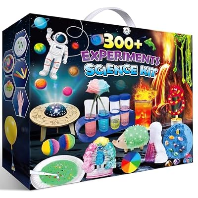 UNGLINGA 300+ Kit de experimentos para niños, set de química, proyecto científico, actividades STEM, juguetes, regalos para niños y niñas | Ya disponible en tu tienda friki favorita! En mundofriki.es!
