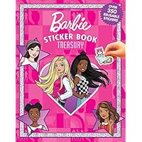 Barbie Sticker Book Treasury - Activity Books for kids, 350 reusable stickers, 96 pages of fun