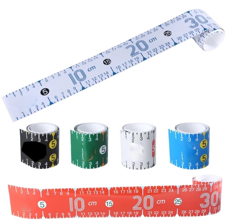 Pack de 2 cintas métricas para medir peces de 51 pulgadas miniatura 4