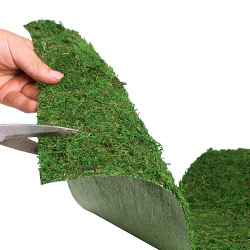 USMOLA Moss Roll, Dried Moss for Crafts, Moss Table Runner for Fairy Gardens, Wedding Woodland Decor, Preserved Moss Mat for Table Decoration (12" W x 60" L) by USMOLA - Image 5