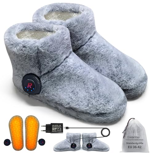 Ewarmer Wiederaufladbare Beheizbare Stiefel Grau