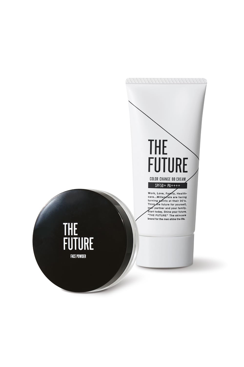 Amazon.co.jp: THE FUTURE カラーチェンジBBクリーム フェイスパウダー