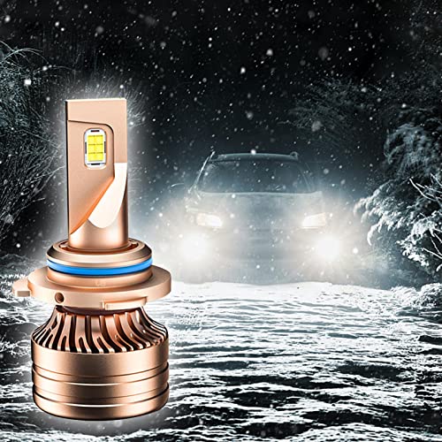 Farol baixo - Combinação de lâmpadas LED super brilhantes 3570lms,Kit de conversão de farol de LED b