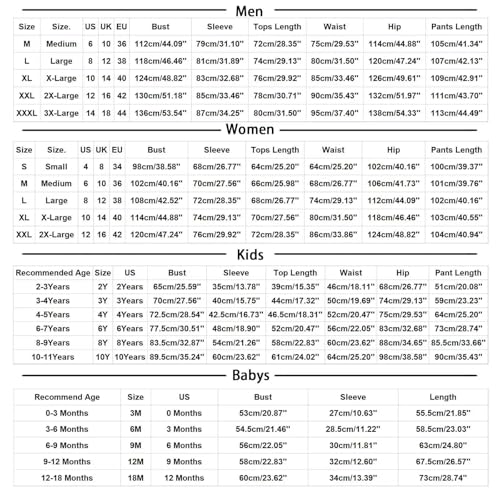 Matching Family Pajamas Funny Christmas Graphic Print Casual Long Sleeve Tops and Pants Sets Comfort Pajamas Outfits2