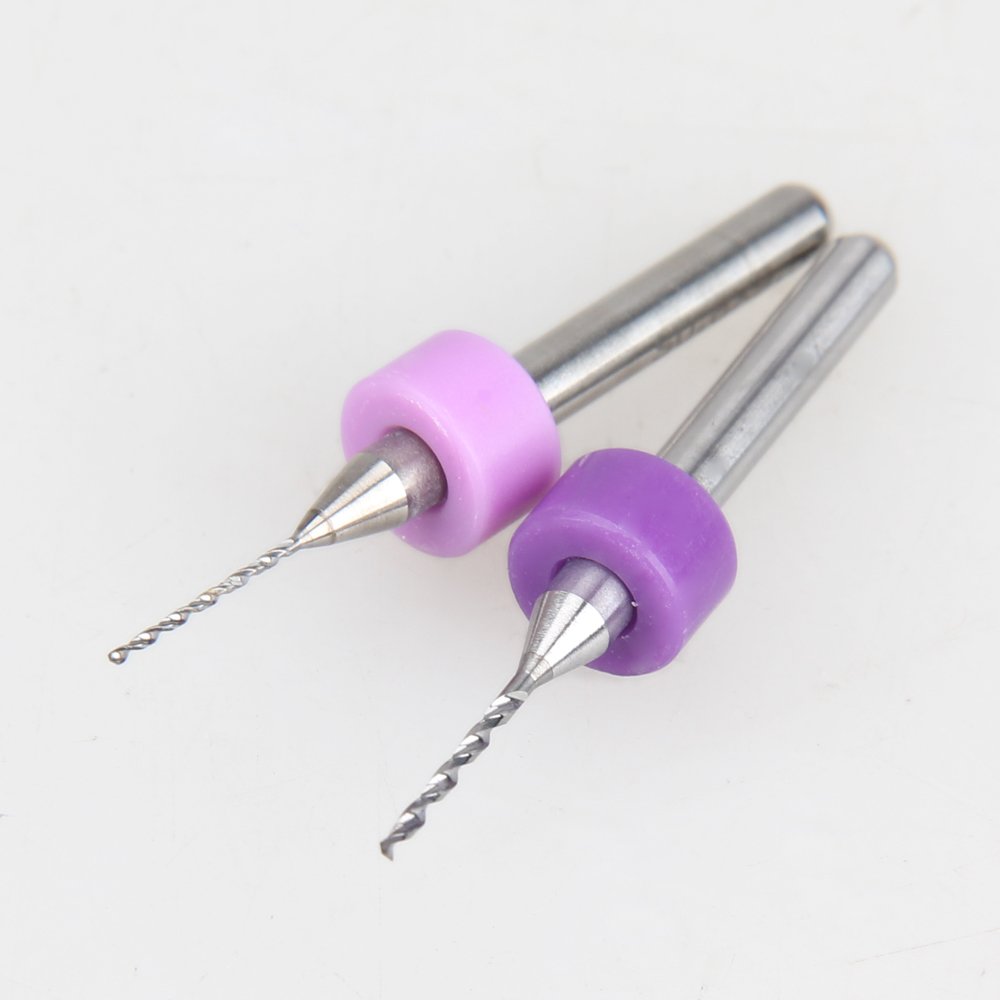 10Pcs PCB Print Circuit Board Carbide Micro Drill Bits 0.3mm to 1.2 mm