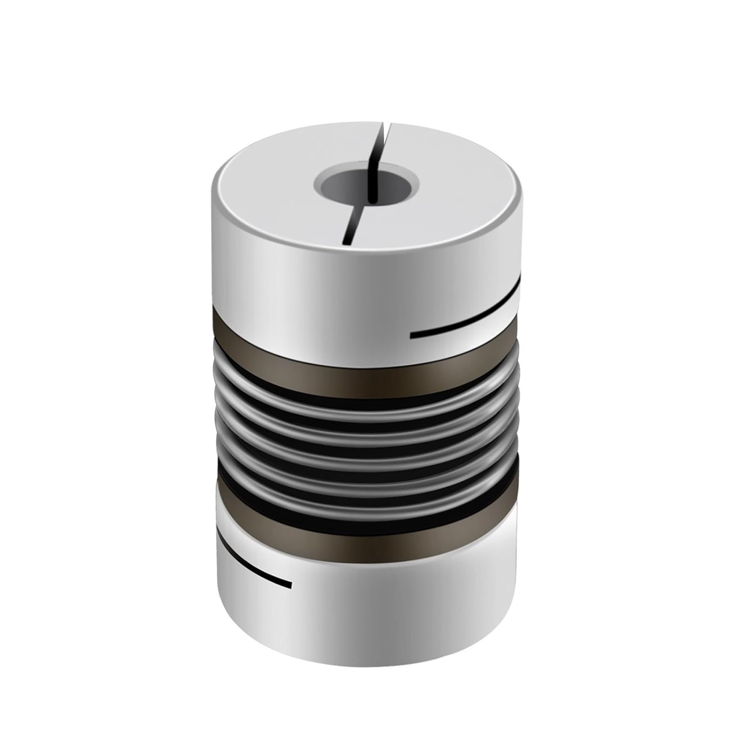 Corrugated Coupling D16L28 3/4/5/6/6.35/8mm CNC Aluminium Alloy for Stepper Motor Coupler Shaft Couplings 3D Printer Couple 1Pcs(3X4)