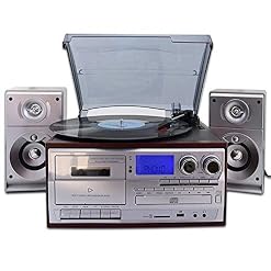 YAMMY Tourne-disques, boîte à Musique Tourne-Disque Tourne-Disque Tourne-Disque Vinyle avec Haut-parleurs Tourne-disques… - Les Beatles, Paul McCartney, John Lennon, RIngo Starr, George Harrison
