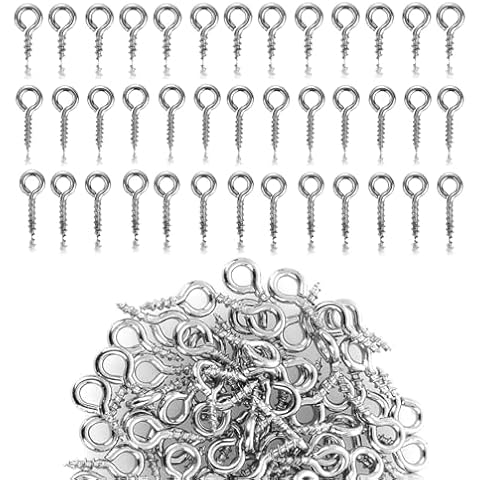 Fenglin-joy Crochets à Vis en Acier Inoxydable Cover