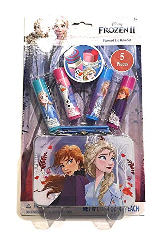 Townley Frozen 2 Flavored Lip Balm Set With Carrying Tin #TOP11