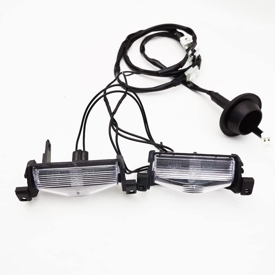 Rear Trunk License Plate Lamp Light Unit Kit for Mazda 3 2009 2010 2012 2013