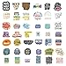 100Pcs Motivational Positive Quote Stickers Vinyl Waterproof Stickers for Vision Board Water Bottle Laptops
