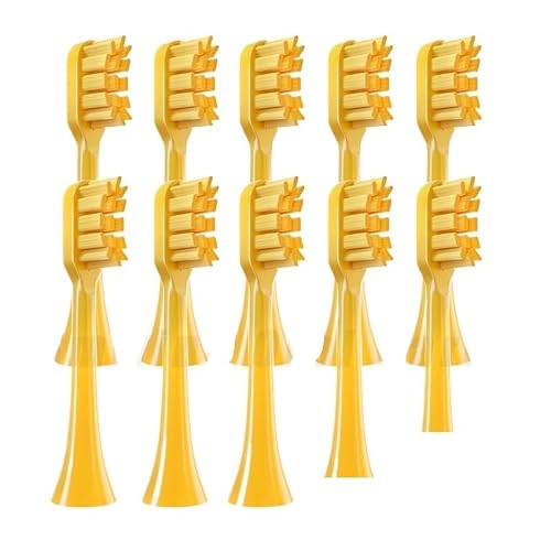 ���u���V�w�b�h 10���� G7/P7/Y8/T9/T10/T6S/T7S/A7/SUP/MOLE �Ή� �����p�u���V�w??�b�h �\�t�g�� �|���@ �J�o�[�t��(10PCS Yellow)