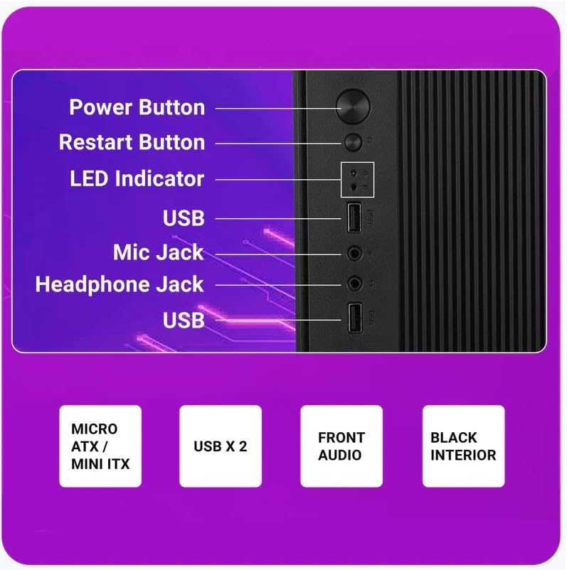 Image of All-in-One Desktop PC, Core i3 2120 Processor, 16GB RAM, 500GB SSD, 19-inch Monitor, Multimedia Keyboard, RGB Mouse, Wi-Fi, Win 10, Black (16-500GB)