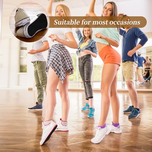 15 Piezas Suelas de Gamuza para Zapatos de Baile Negro miniatura 7