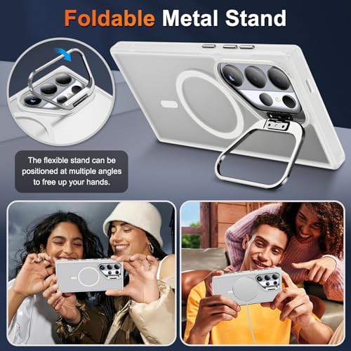 Galaxy S26 Ultra - Coque avec anneau de support d'objectif antichoc - 6