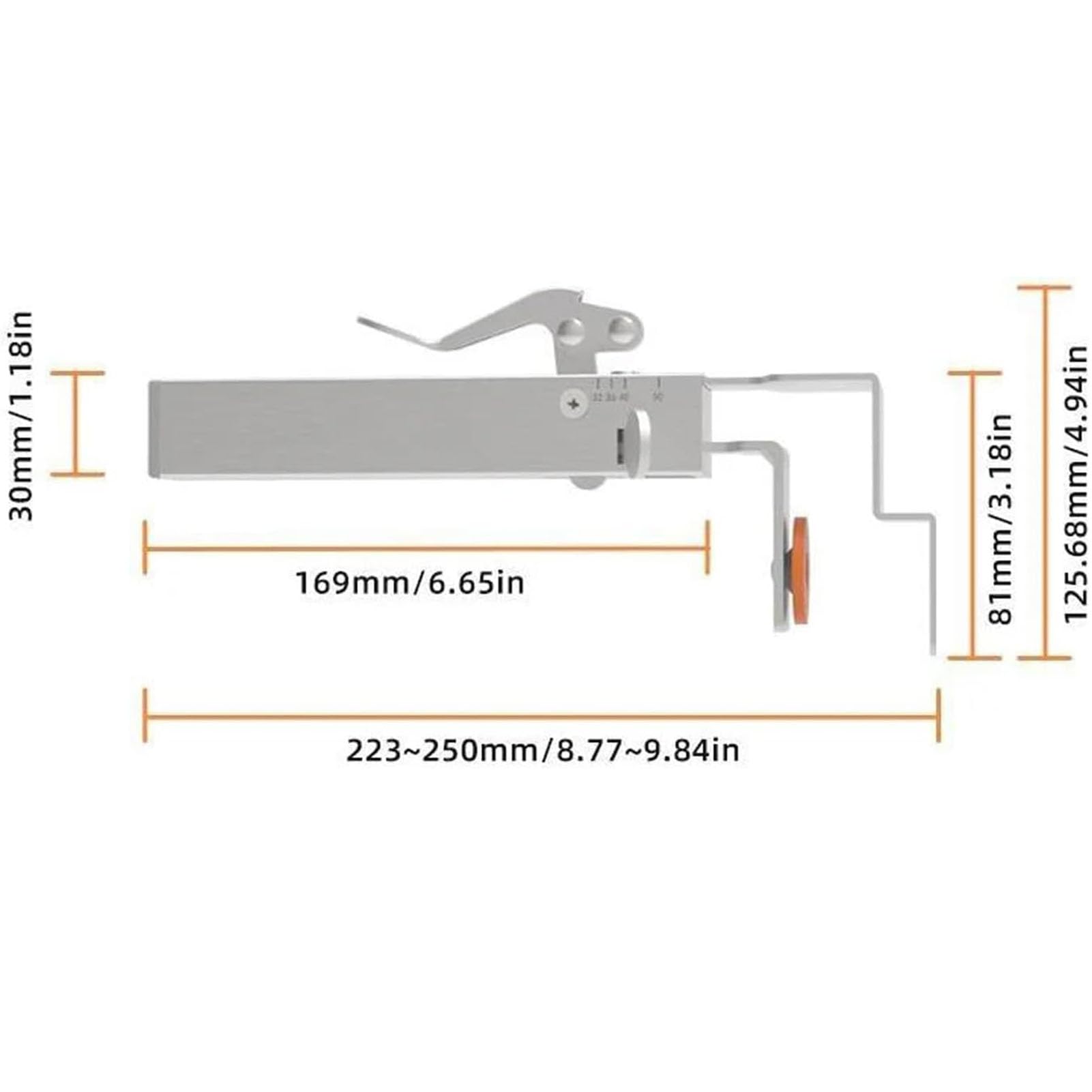 6 Morsetti Da Falegname 4 Pollici - Serrazione Rapida A Cricchetto Per Lavorazione Legno