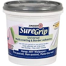 Zinsser SureGrip Universal Border Adhesive, Quart