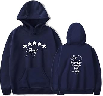 Xkpopfans SKZ 5 Star Hoodie Bangchan Han Hyunjin Felix Sweater Sweatshirt