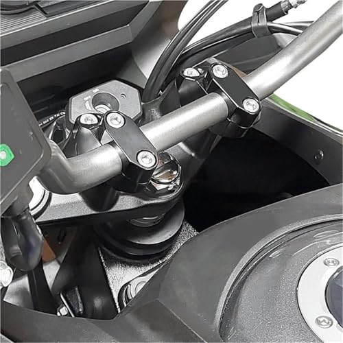 Réhausseurs de guidon moto décalés 7/8" 22mm pour Deauville NT 700 et CT125 - 3