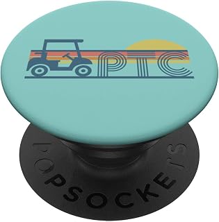 Golf Cart Sunshine Vibe Fun PTC PopSockets Swappable PopGrip