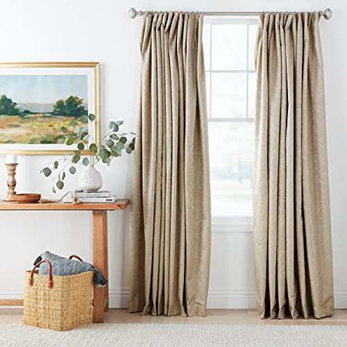 Stylemaster Gabrielle Curtain, 144 In X 84 In | Panel Pair, Taupe #TOP5