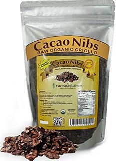 PNM Cacao Nibs Raw Organic, Keto Cocoa Beans (16 oz / 1 Pound)