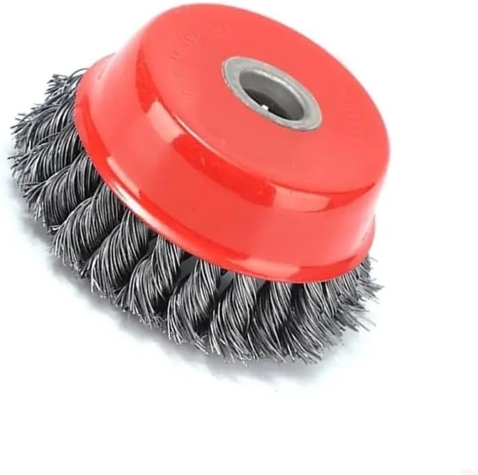 Compatible For P8DA 3/4 Inch Steel Wire Wheel Polishing Ball Rust Removal Surface Polishing Metal Processing Home Repair
