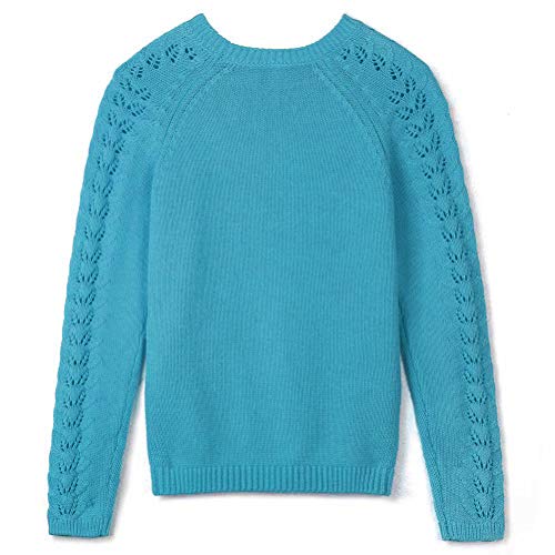 Image of Kid Nation Girls Sweaters for Teen Girls Toddler Girl Cute Knit Crewneck Pullover