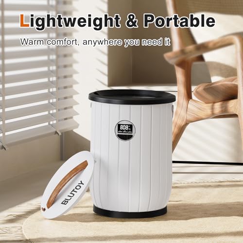 Towel Warmers for Bathroom, 20L Large Bucket with LED Display, 3 Heating Modes & Adjustable Timer, Auto Shut-Off Safety, Fits 2 Oversized 40"x70" Towels, Bathrobes & Blankets – Spa-Grade Towel Heater by BLUTOY - Image 6