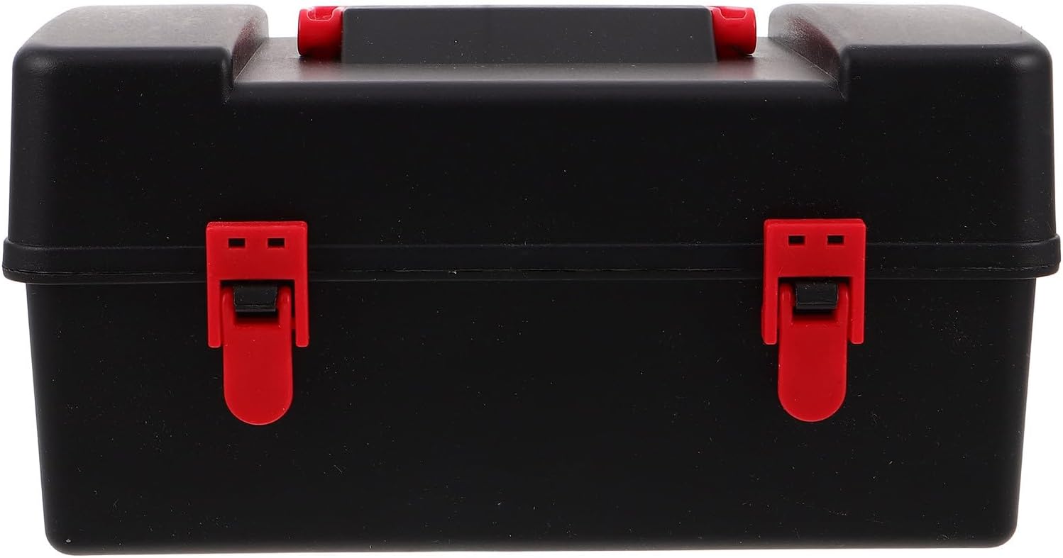 Kisangel Battling Top Storage Case, Spinning Top Carrying Organizer Box Case with Handle and Liners for Kids Portable Gyro Storage Box Travel Toy
