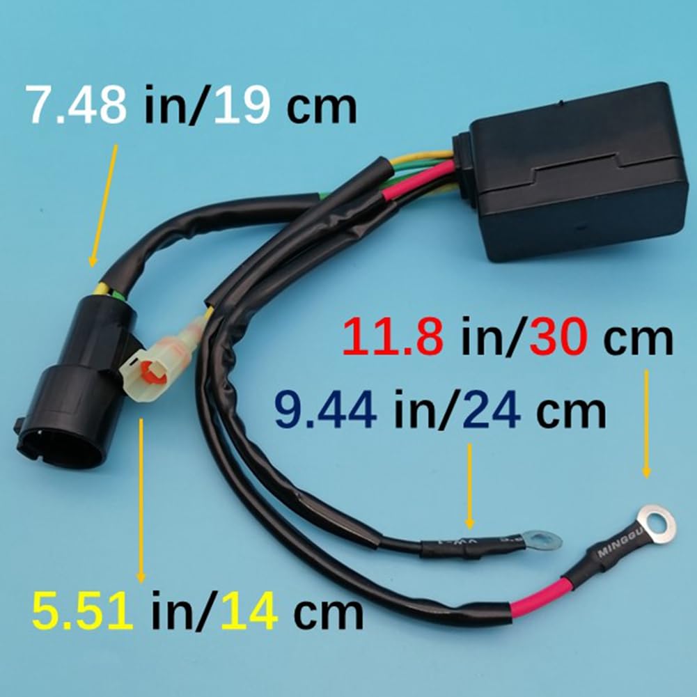 Trim Relay Assy for Suzuki Outboard 38410-93J12 DF40A DF50AV DF50A DF60A DF60AV DF70A DF80A DF90A DF100 DF115 DF140 DF150 DF175 DF200 DF225 DF250 DF250A DF300A 2011 2012 2013 2014-2017 Z953