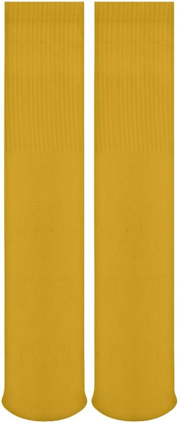 Mustard Yellow Knee High Socks Cozy Knee High Socks Soft Mid-Length Sock for All Seasons Daily Wear Adult