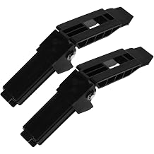 2pcs Printer Stand Bracket Replacement Foot for Black Support Hinge for Printer