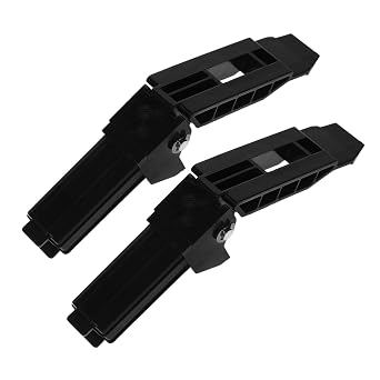 2pcs Printer Stand Bracket Replacement Foot for Black Support Hinge for Printer