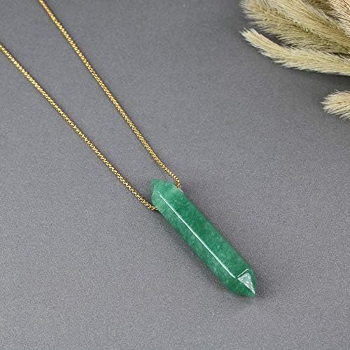 COAI Hexagonal Pointed Healing Crystal Necklace