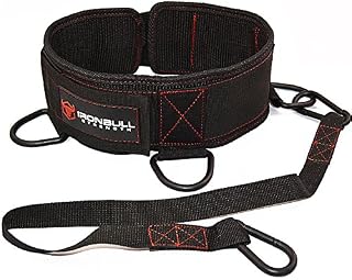 Iron Bull Strength Advanced Dip Belt - Dip Pullup Squat Multifunction Versatile Weight