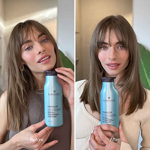 Pureology Strength Cure Strengthening Conditioner For Damaged & Color Treated Hair, 9 Fl Oz #TOP1