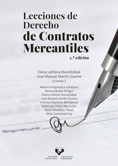 Lecciones de Derecho de Contratos Mercantiles