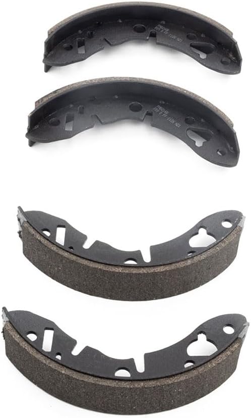 Rear Drum Brake Shoe Set Automotive Replacement Shoes for MG Midget 1967 1968 1969 1970 1971 1972 1973 1974 1.3L L4, for Austin Mini Cooper 1961-1969 1.0L L4