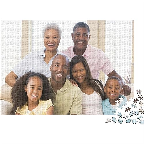 Puzzle en bois 1000 pièces personnalisable pour immortaliser l'esprit Family Bois